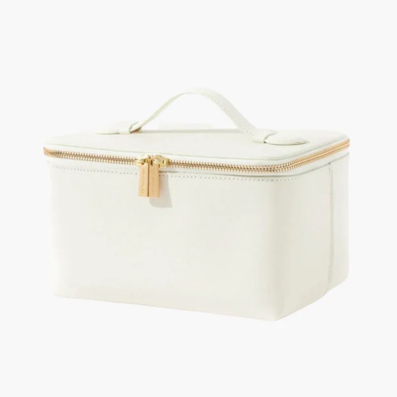 NEELY & CHLOE BNWT + Dust Bag No. 40 Small Vanity Case in White - Picture 1 of 10